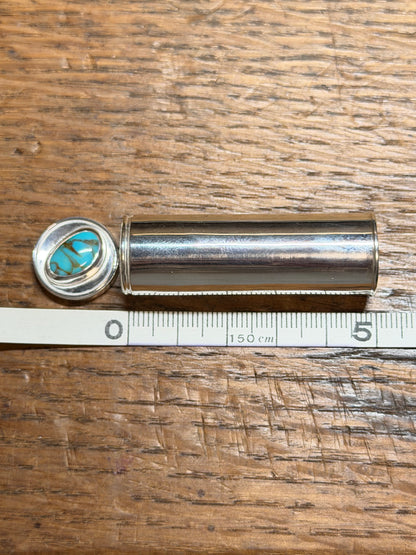 Turquoise Mountain Sterling Silver Small Box – 3.30 ct