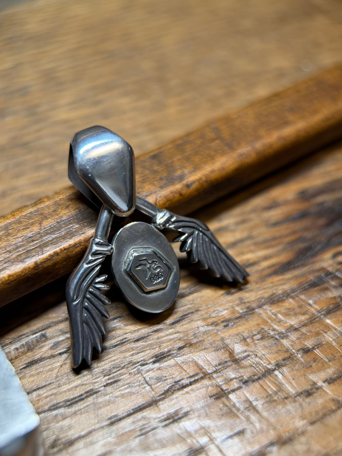 Arrow Turquoise Sterling Silver Pendant