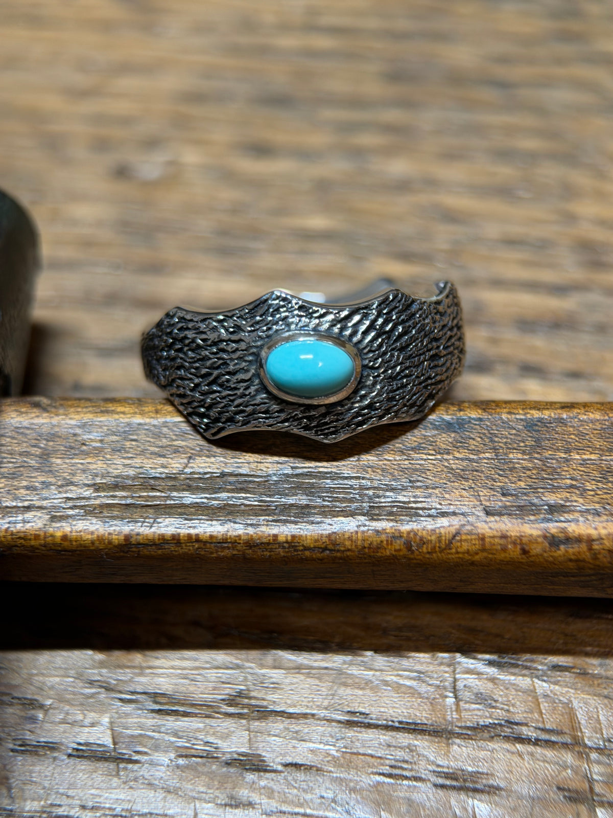 Sleeping Beauty Turquoise Sterling Silver Ring
