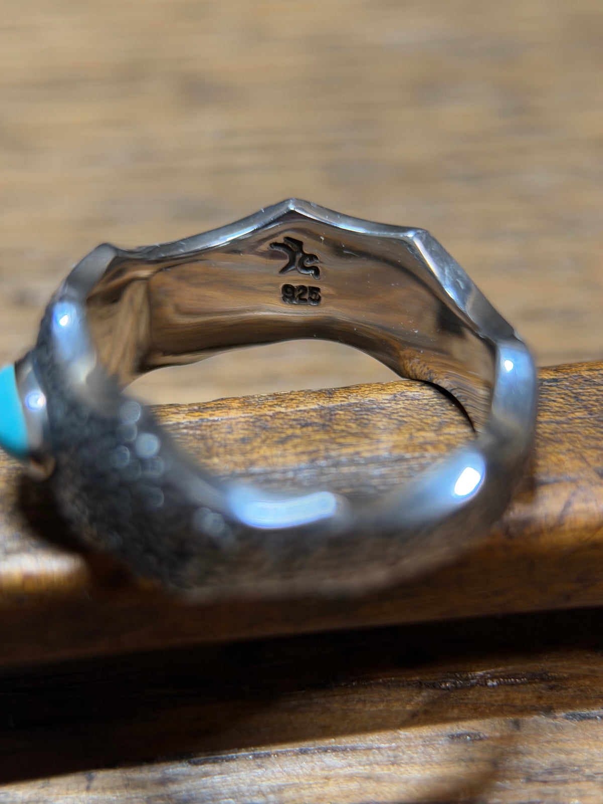Sleeping Beauty Turquoise Sterling Silver Ring